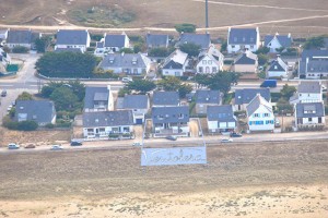 La villa Ventolera vue du ciel