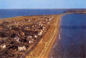 Penthièvre en 1970 (vue vers le sud)